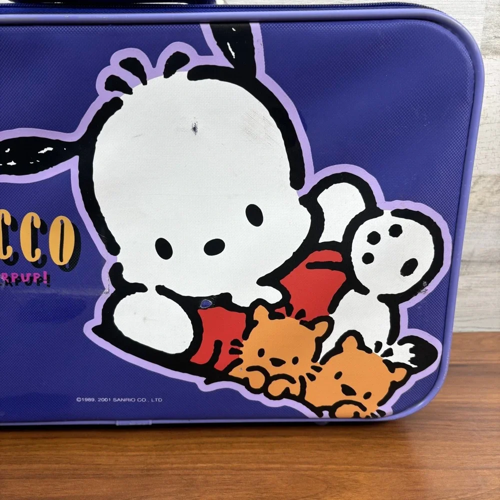 Pochacco 2001‎ Y2K Vintage Sanrio Suitcase Luggage Collectible Amazing Superpup